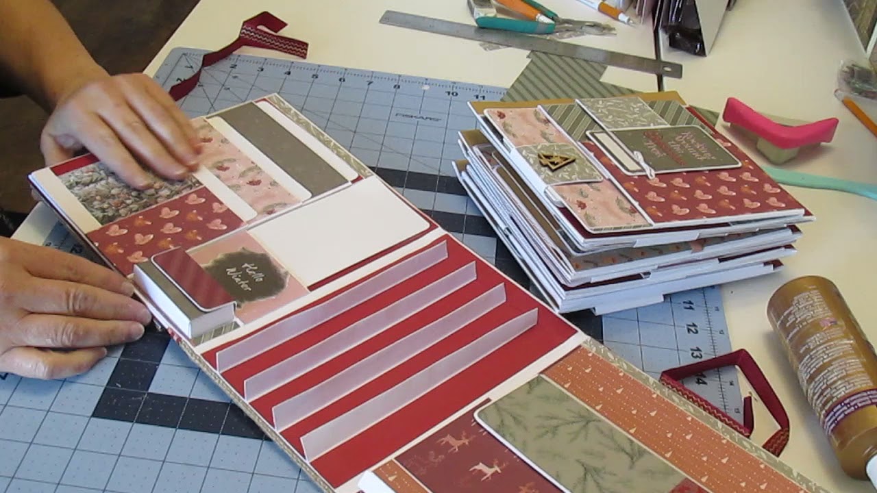 Tuto #15 de 15 | Album de Noël 2021 | Pose des Pages | Scrapbooking