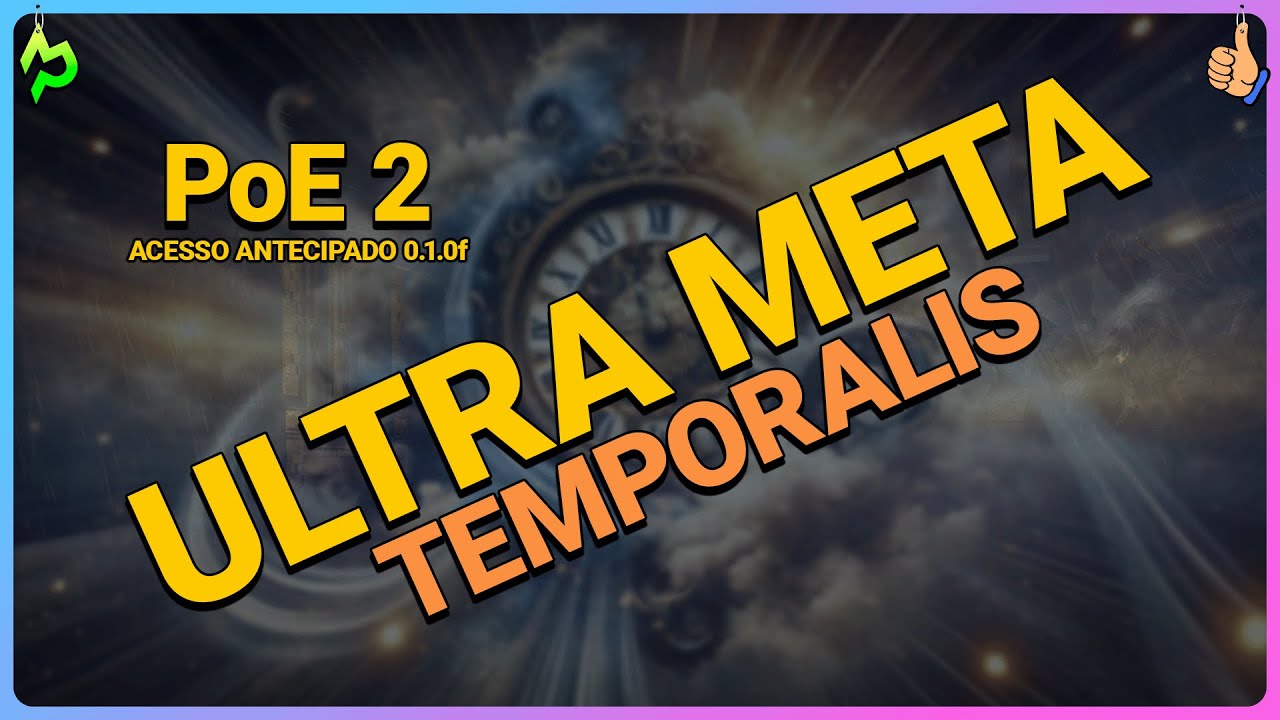 [PoE 2] Ultra Meta - TEMPORALIS que literalmente derruba a instância - 0.1.0f