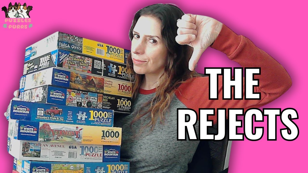 Расхламление коллекции пазлов: то, что я НЕ храню