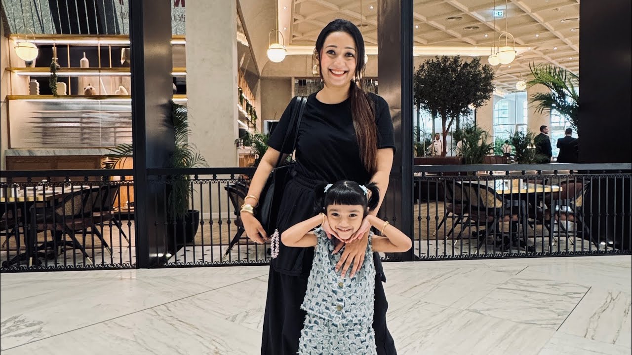 Dubai Lunch with Mom dad 💁🏻‍♀️♥️