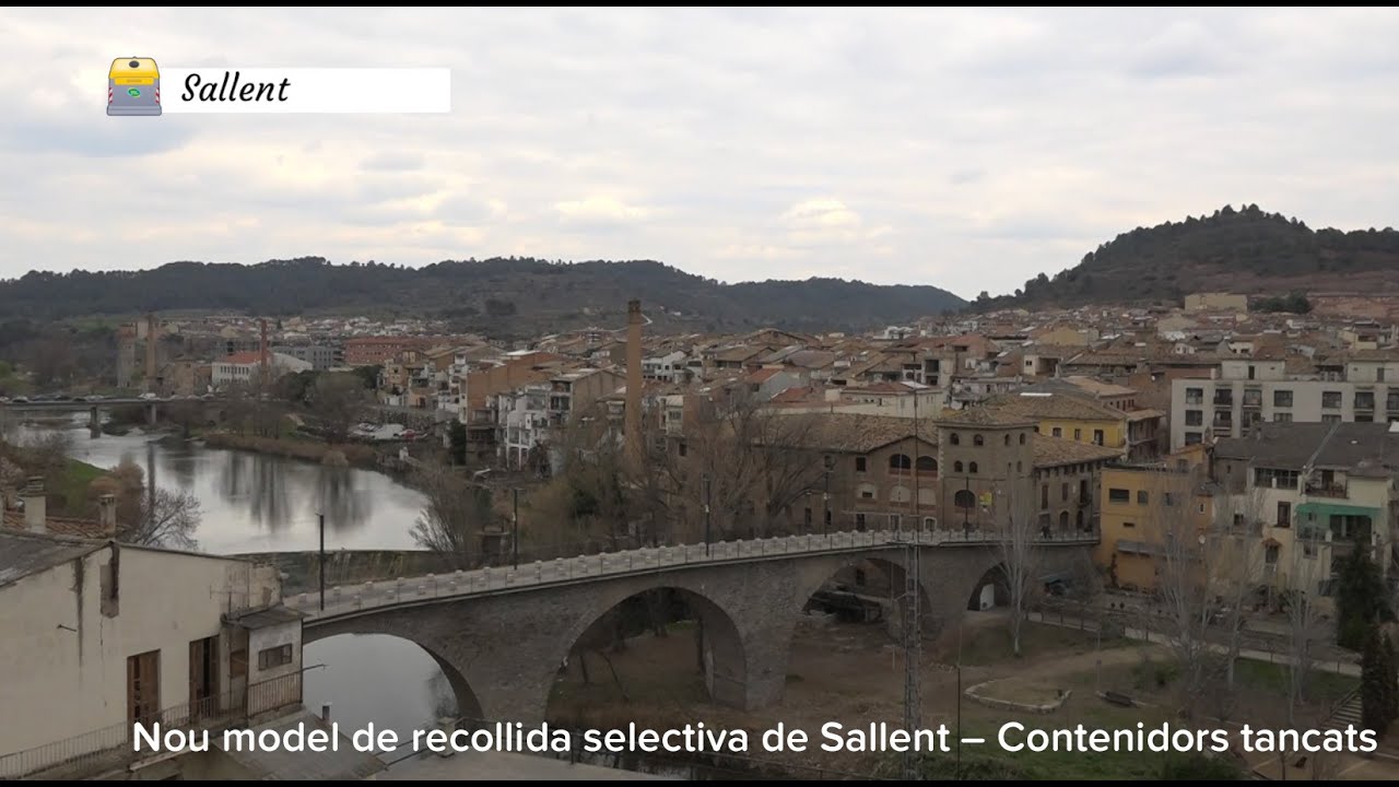 Nou model de recollida selectiva de Sallent – Contenidors tancats