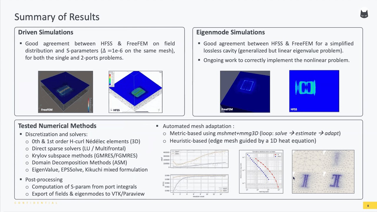 Matthieu Patrizio Benchmarking FreeFEM for Superconducting Qubit Chip Modeling