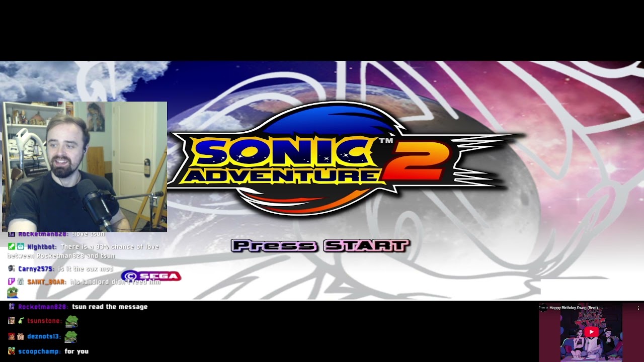 SONIC ADVENTURE 2 BIRTHDAY STREAM - SONG REQUESTS ON BUT ONLY HAPPY BIRTHDAY