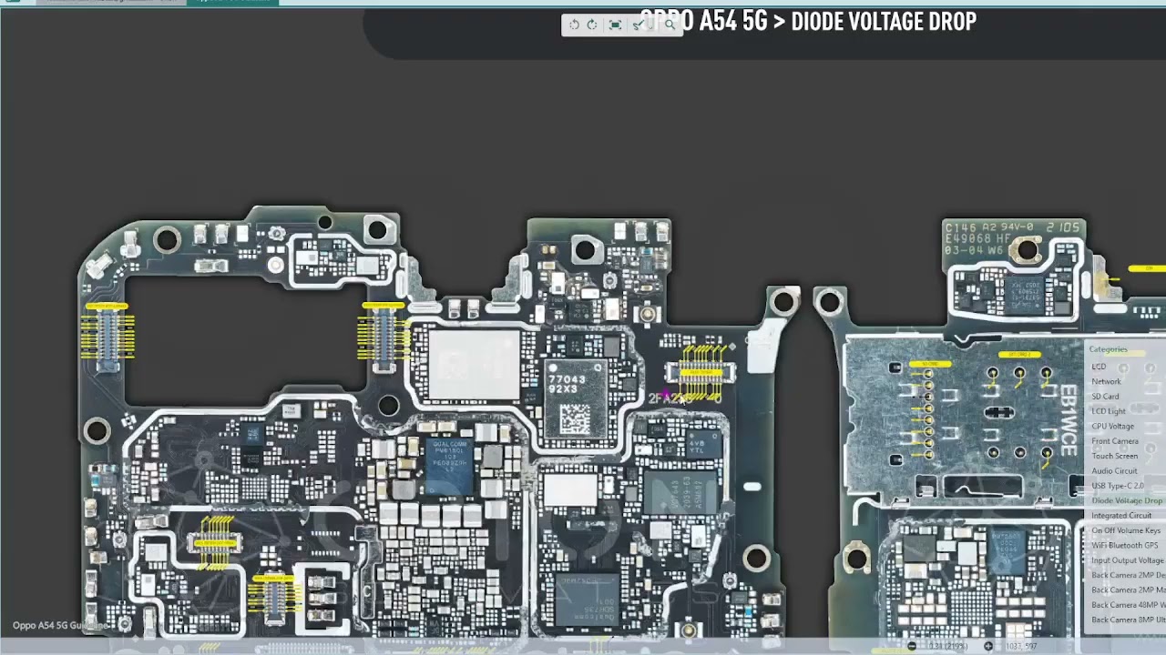 Oppo A54 5G Full Block Diagram