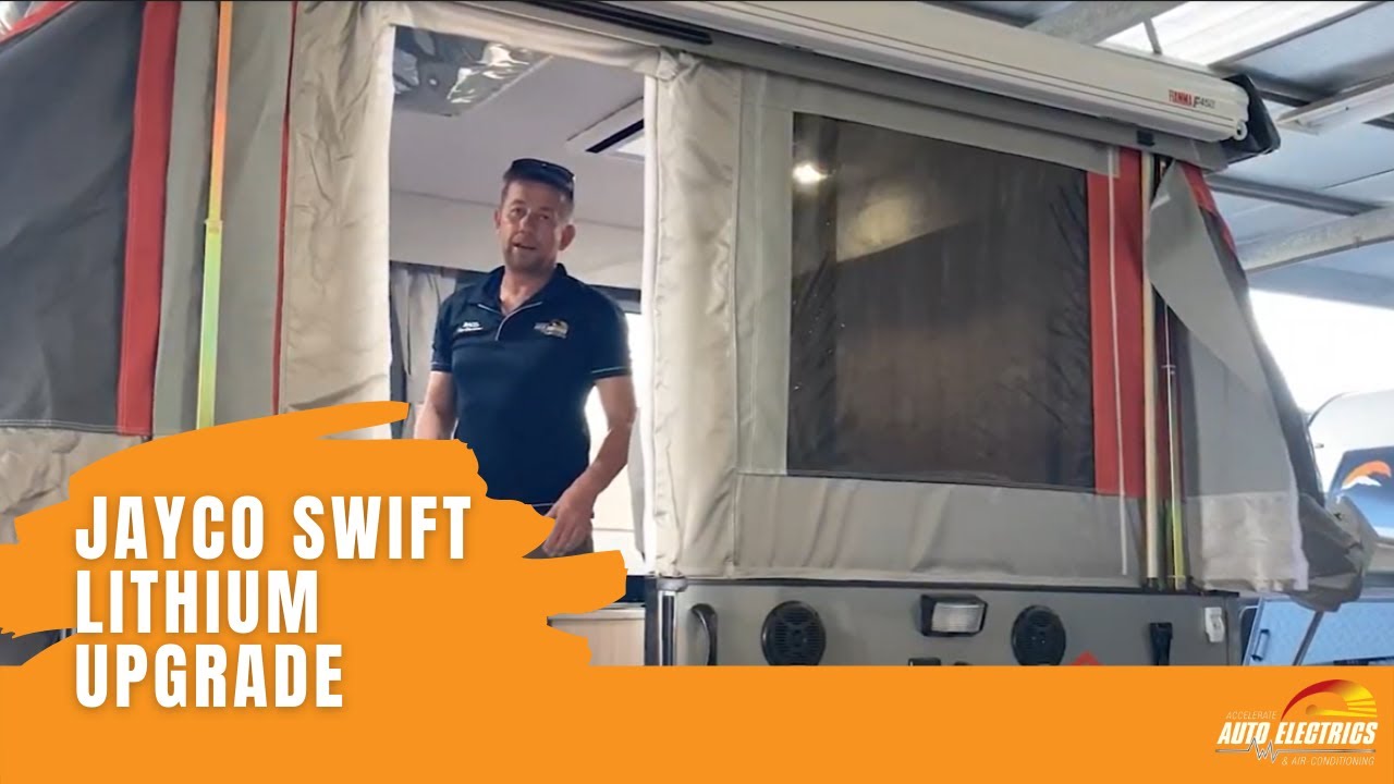 Brand New Jayco Swift Lithium Upgrade