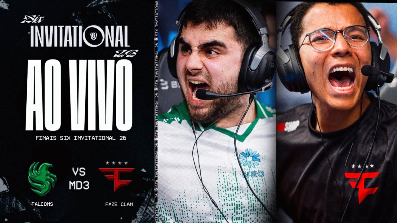 FLUXO W7M vs FURIA  - PLAYOFFS SIX INVITATIONAL PARIS 2026!