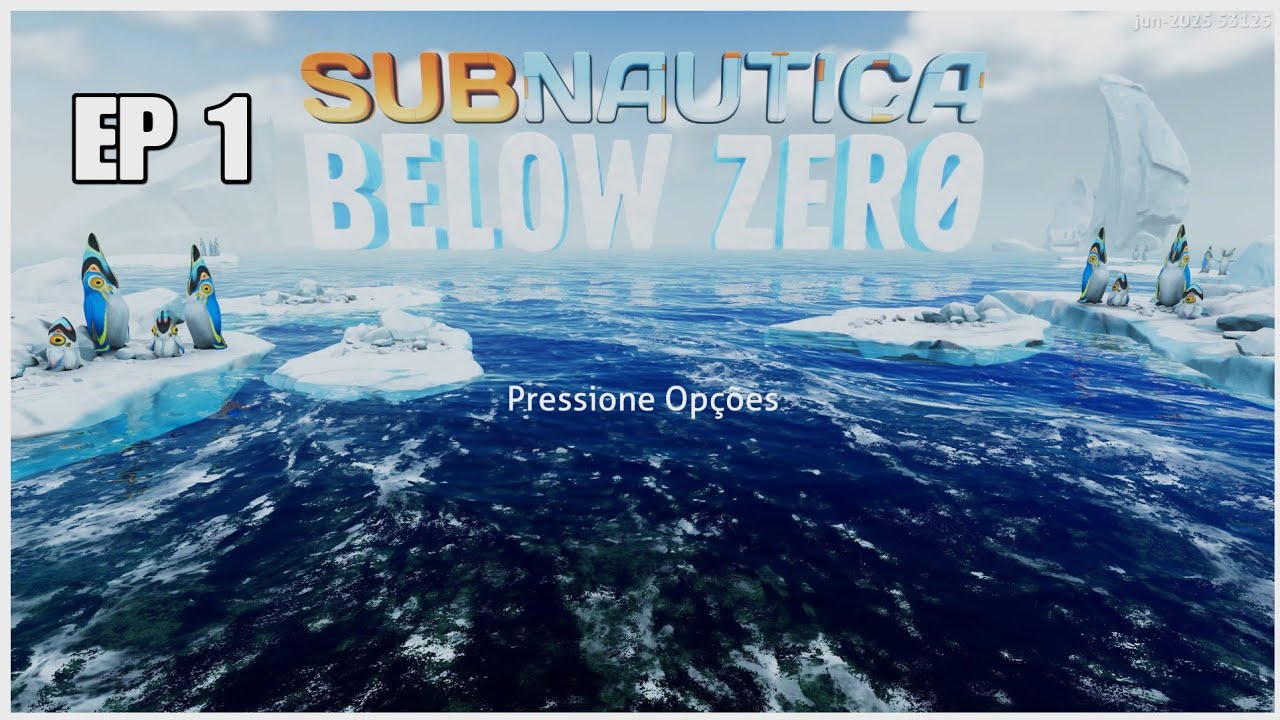 Simplesmente meu primeiro vídeo EP 1 de SUBNAUTICA BELOW ZERO  