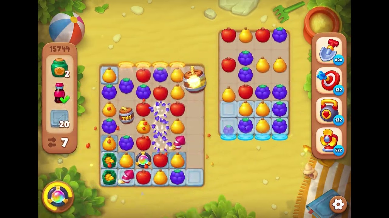 GardenScapes Level 15744 no boosters 