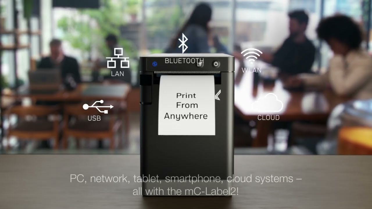 The mC-Label2: Compact Label Printer for Linerless, Die-Cut, and Receipt Printing | Star Micronics