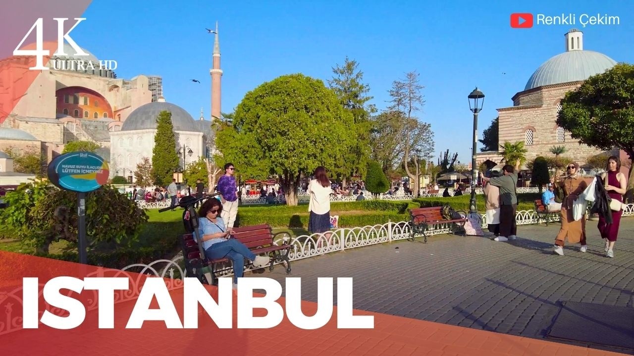 4K İstanbul Ayasofya, Sultanahmet Walking Tour | Türkiye 2025 🇹🇷