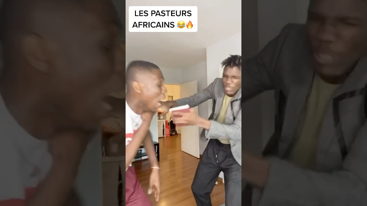 Pasteurs europ&eacute;ens vs pasteurs africains😂😂 #pasteur #humour #eglise #videodrole