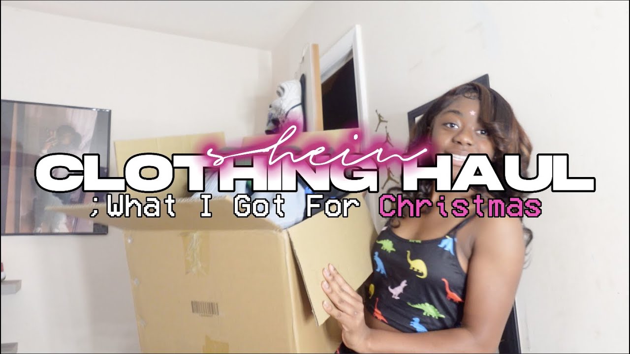 HUGE SHEIN CLOTHING HAUL PACKAGE OPENING | 20+ items | accessories, tops, jewelry+ | Christmas Haul
