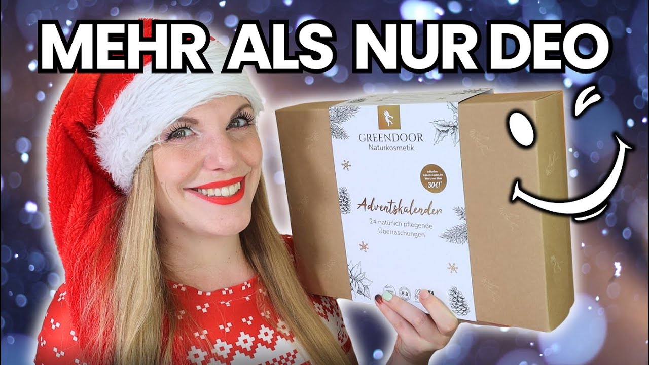 VIELFÄLTIG 🍃 Greendoor Naturkosmetik Adventskalender 2024 Unboxing & Verlosung
