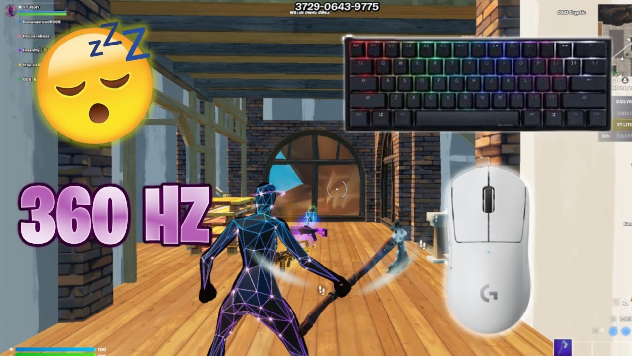Apex Pro Mini + Logitech G PRO X Superlight! *360 FPS* Tilted Zone Wars ASMR (Smooth)