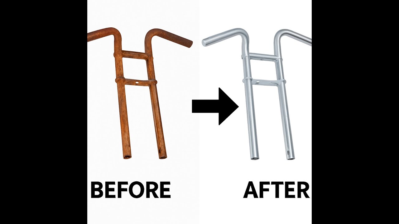 The Easy Way to Remove Rust from Metal Without Chemicals أزالة الصداء