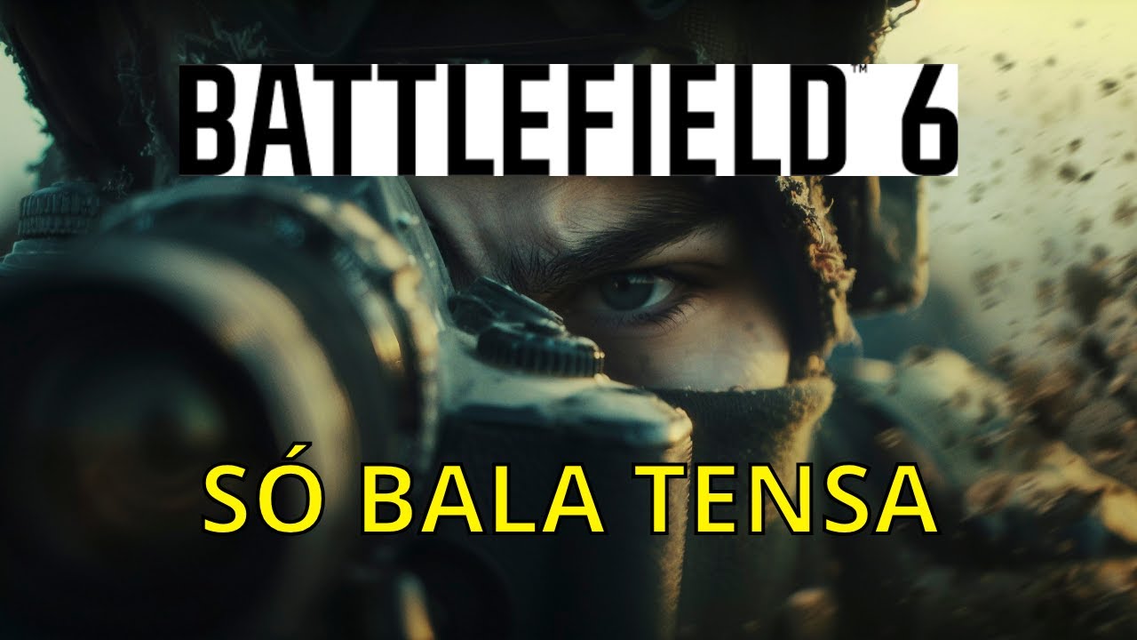 COMO É BOM JOGAR DE SNIPER NO BATTLEFIELD 6