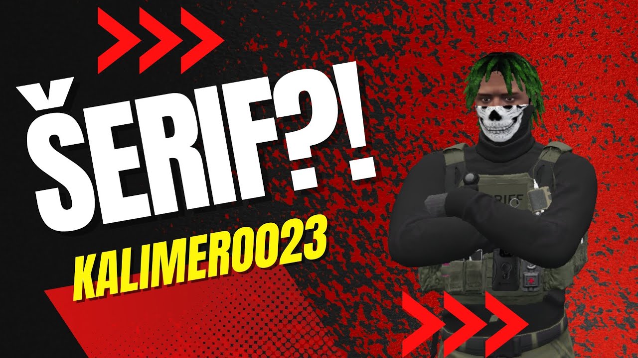 Maskirao sam se u Serifa i hapsim ljude! |Infinity RP | Live 117 | Kalimero023
