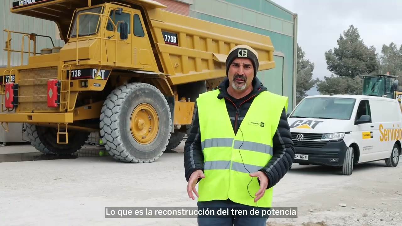 Reconstrucción Camión Rígido Cat 773B - Cementos El Molino