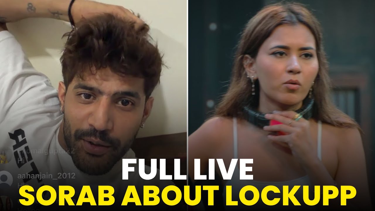 Sorab Bedi Reacts to Lock Upp 2 | Full Live on Latest Drama