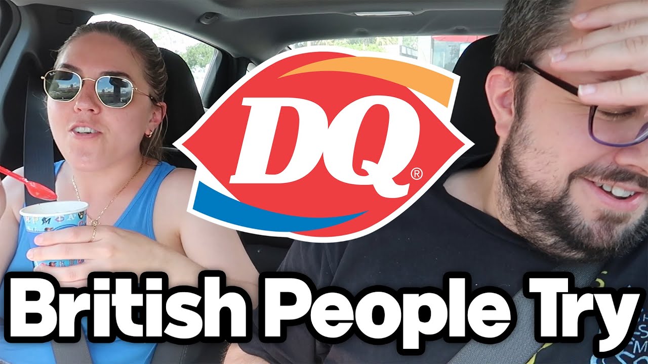 British People Try Dairy Queen for the first time