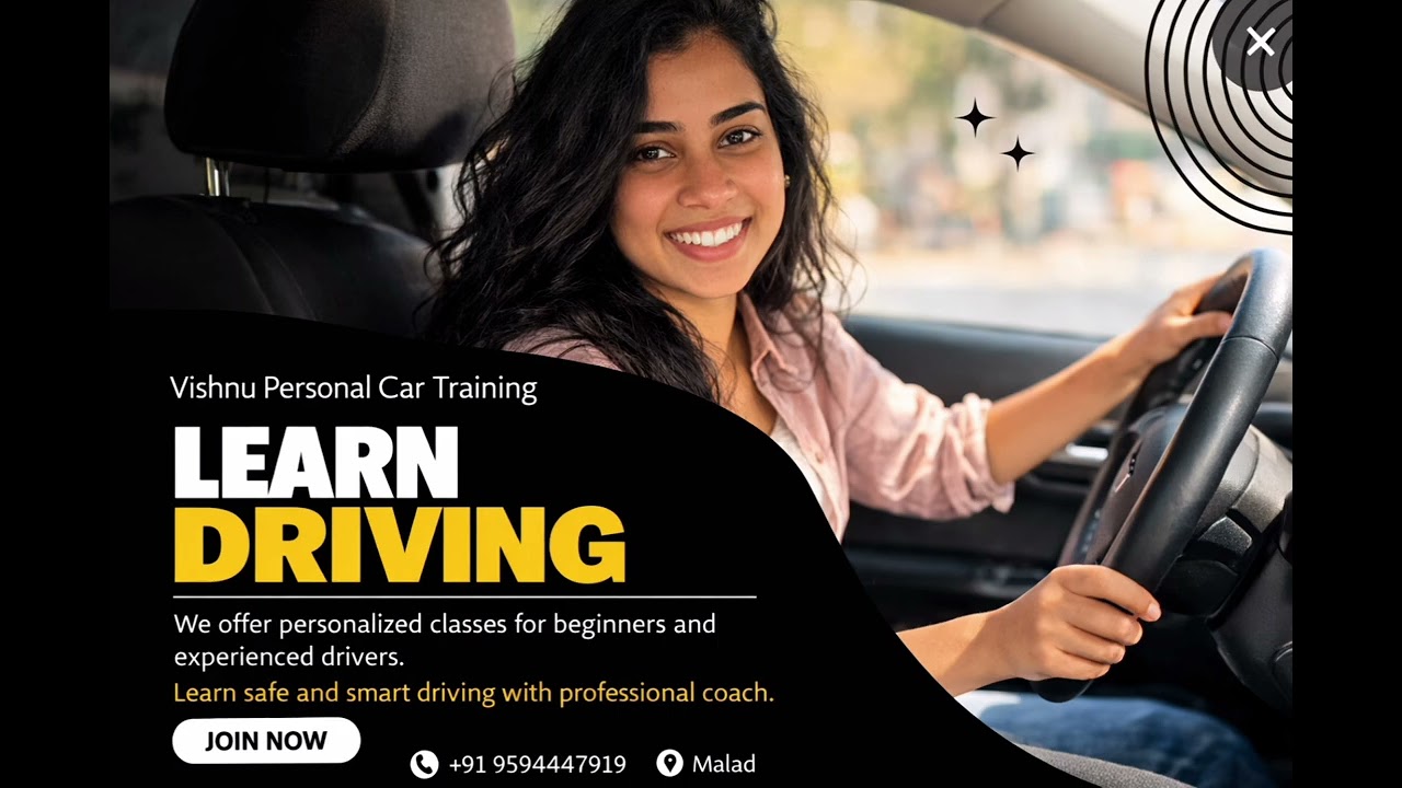 Confidence begins when you hold the steering wheel yourself.