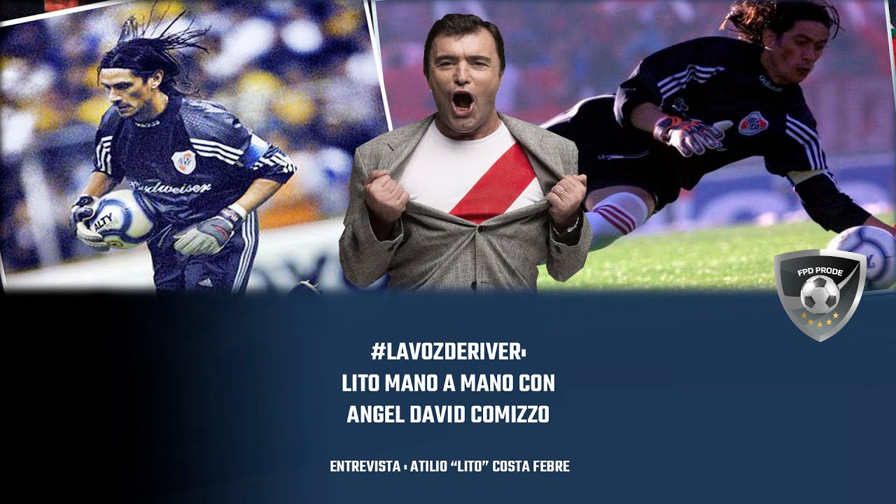 #LaVozDeRiver: Lito y un Mano a Mano imperdible con Angel David Comizzo
