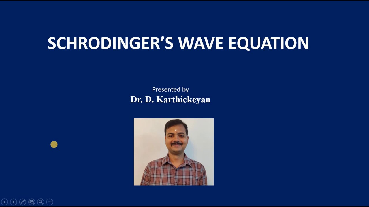 Schrodinger Equation for Beginners