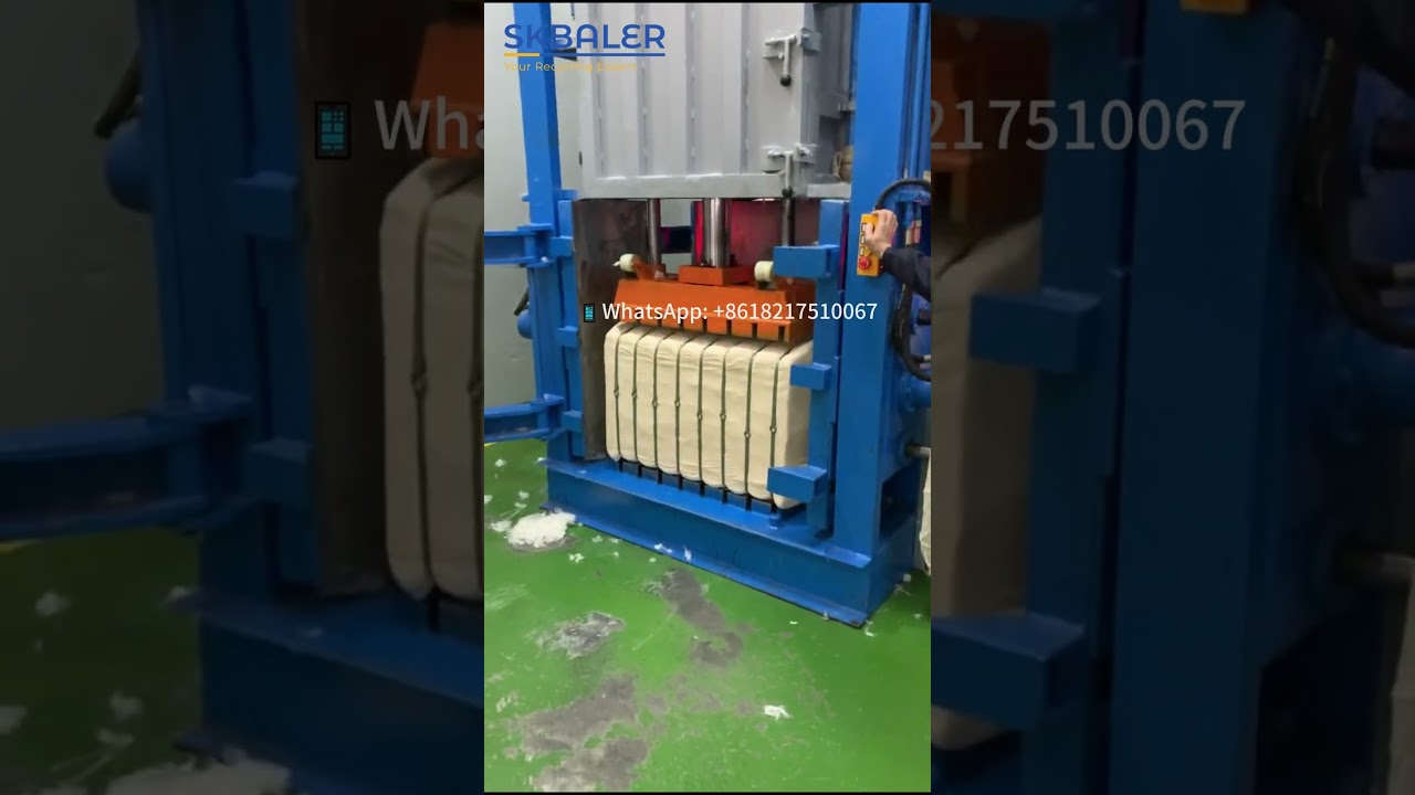SKBALER Auto Baling System: Auxiliary Feeding, Weighing, Conveying Process | Factory Supplier