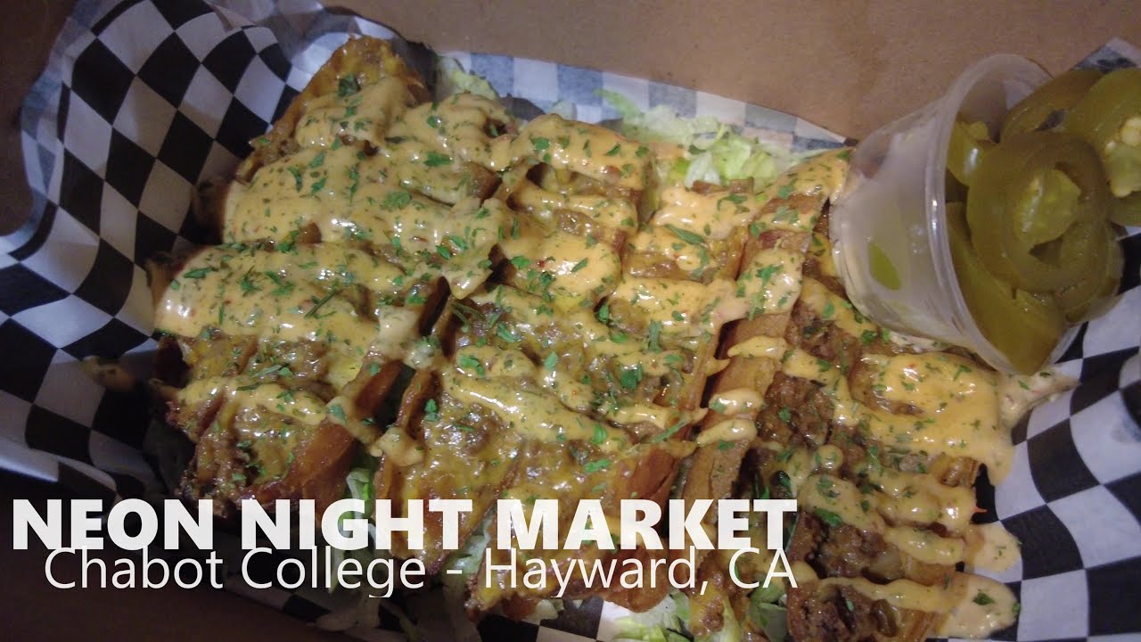 WHAT TO EAT | Neon Night Market - Chabot College (Hayward, CA)