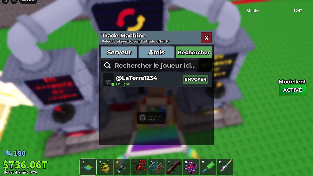 LIVE je traid machine jz cherche eviledont