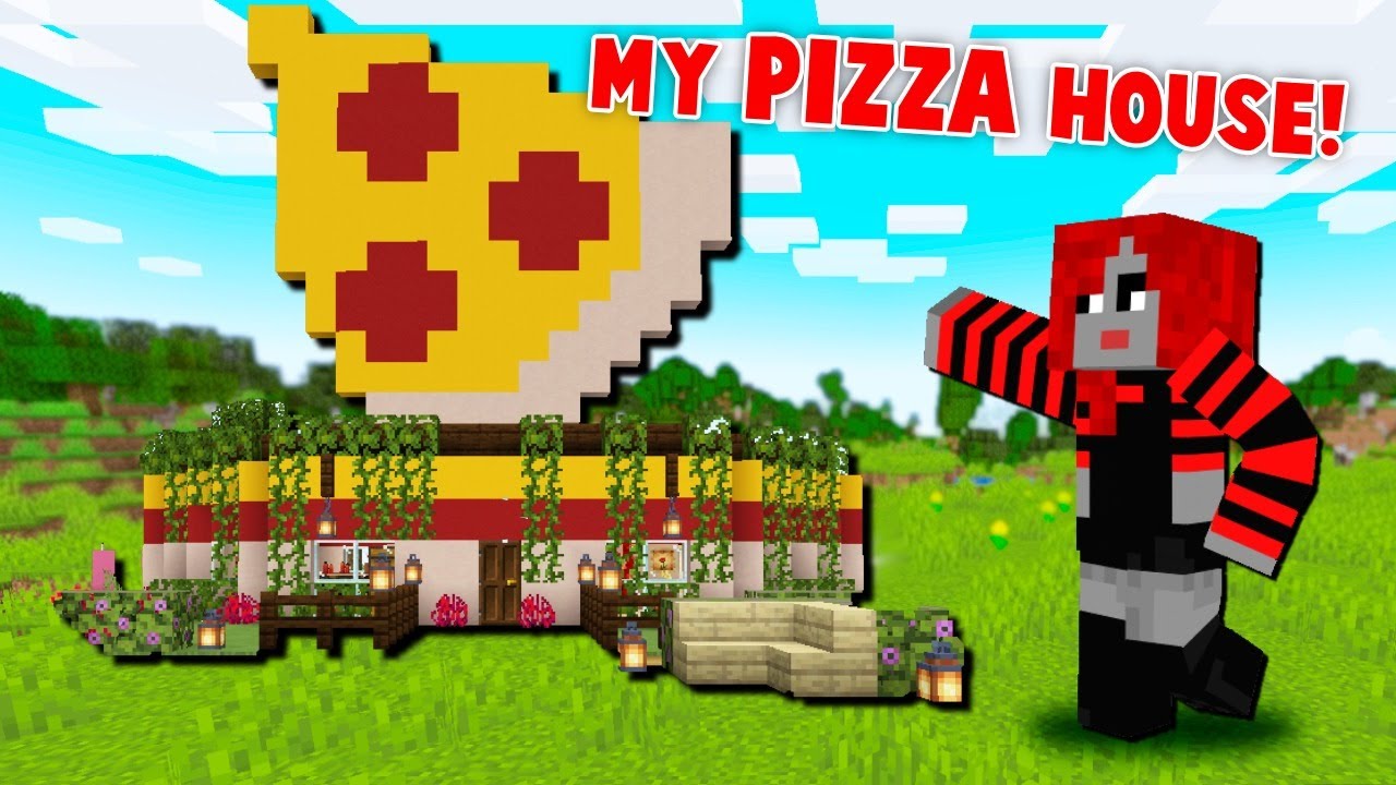 PIZZA HOUSE IN MINECRAFT!