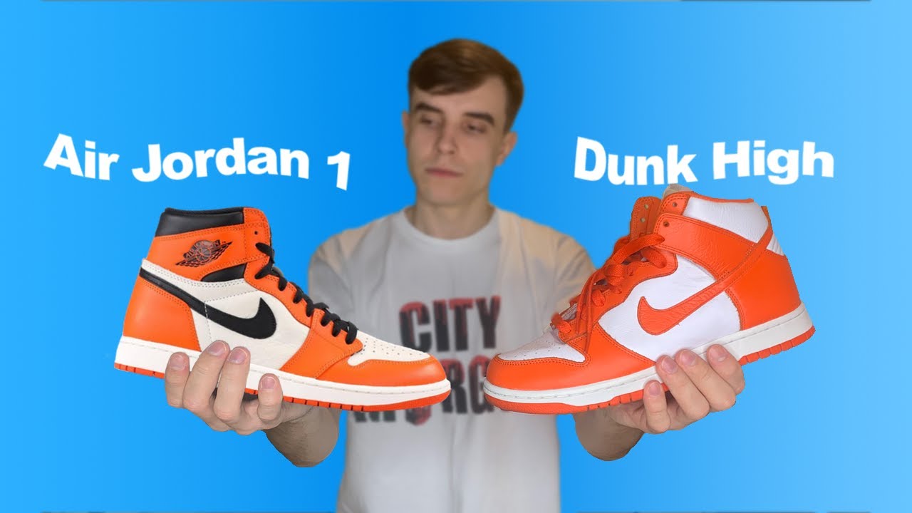 СРАВНИВАЕМ AIR JORDAN 1 и NIKE DUNK // ВСЕ ОТЛИЧИЯ МЕЖДУ AIR JORDAN 1 и NIKE DUNK