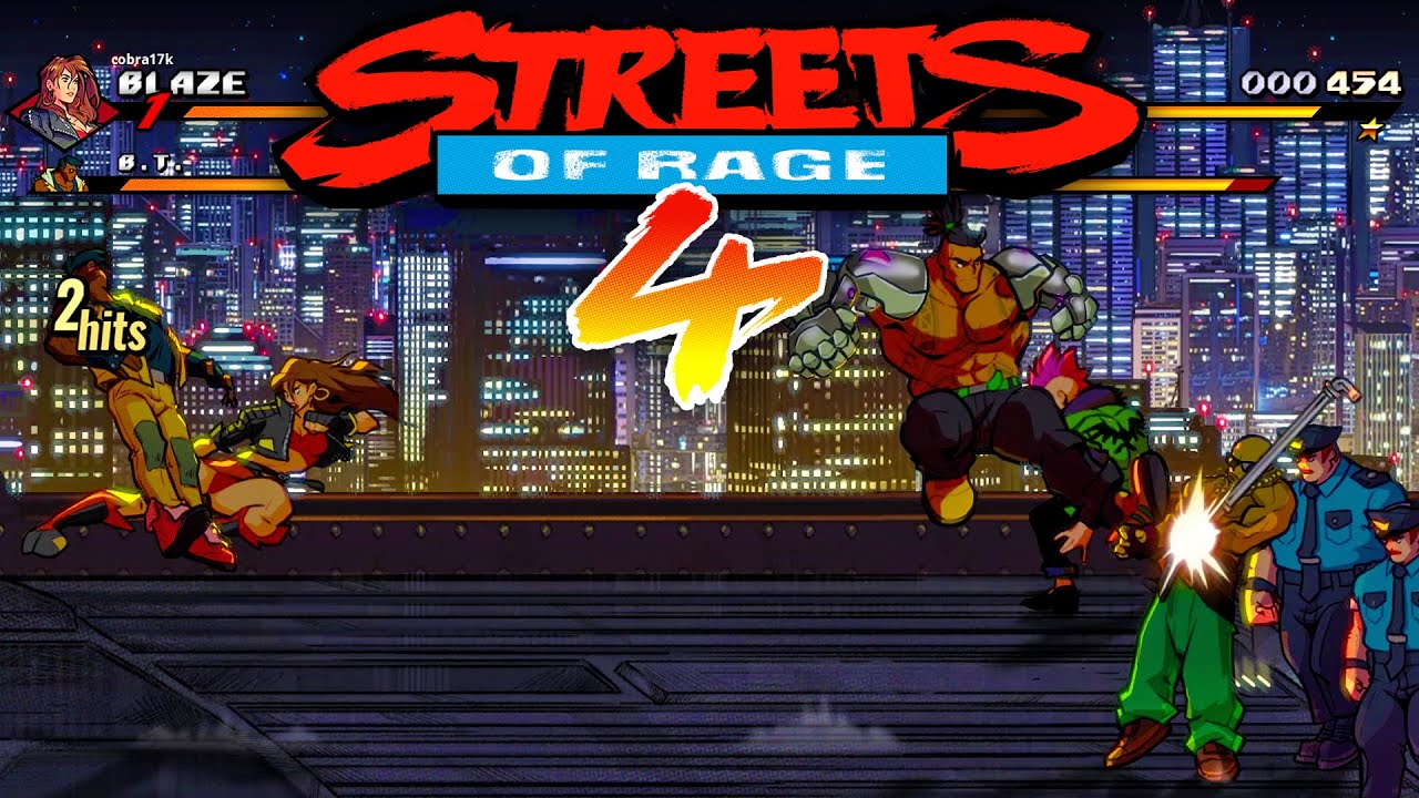 Streets of Rage 4 - Online Co-op Gameplay (1080p)