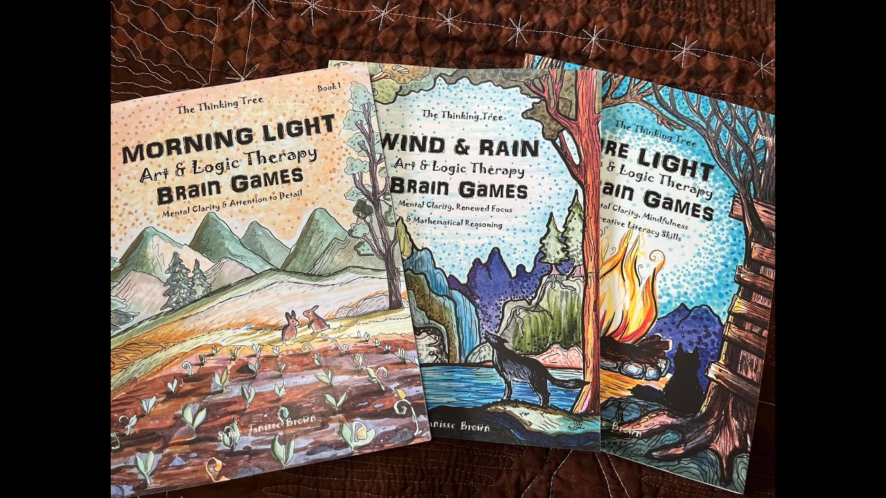 Art & Logic Therapy Brain Games - Mental Clarity and Attention to Detail