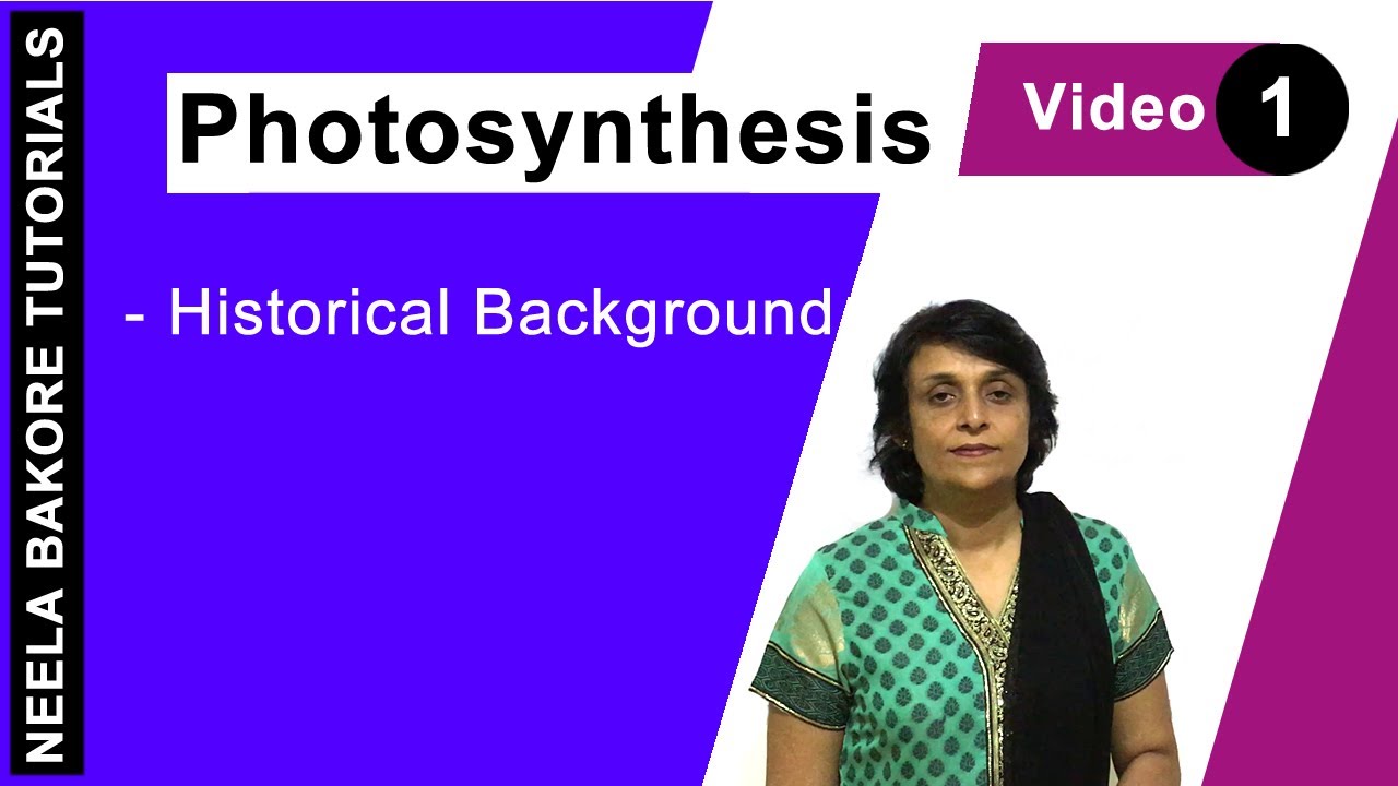 Photosynthesis | NEET | Historical Background | Neela Bakore Tutorials