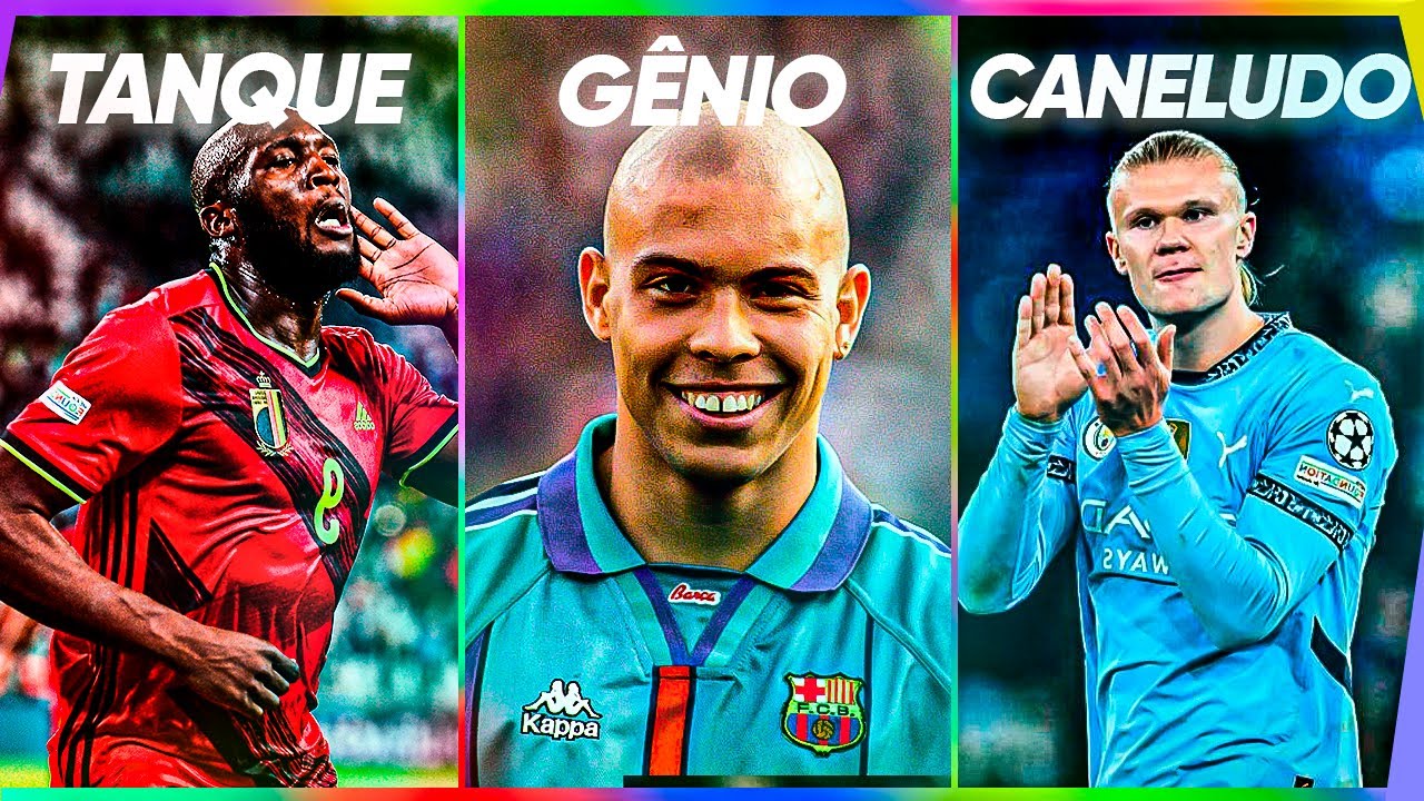 Explicando TODOS os tipos de centroavante em 7 MINUTOS.