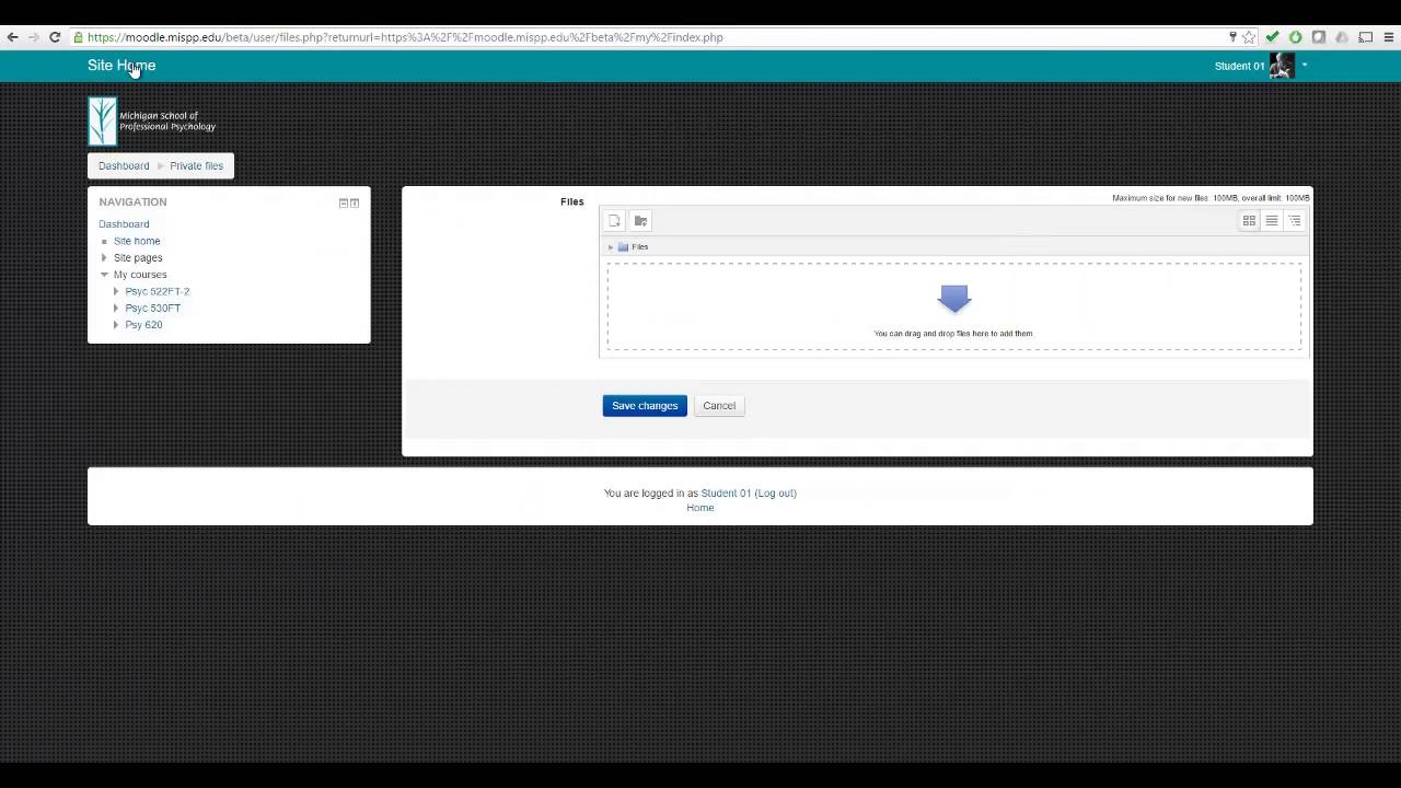 Student Moodle Tutorials - How To Navigate Through Moodle