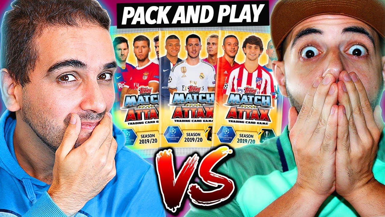 PACK and PLAY! vs DANT CROMOS & CARDS | Match Attax Champions League 2019/20