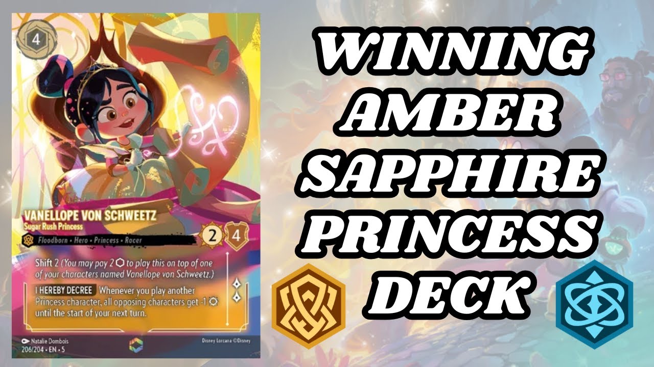 Sapphire Amber Aggro Princess deck guide!