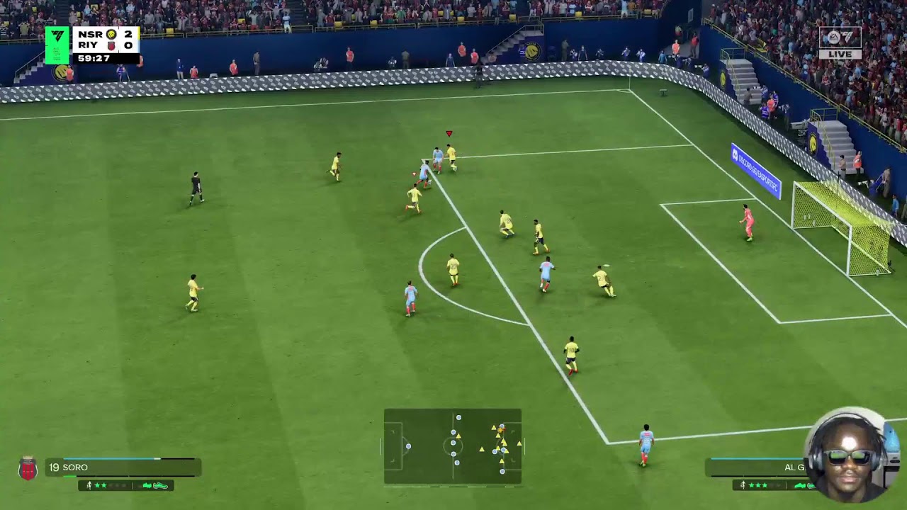 PS5 PRO ROSHN SAUDI LEAGUE CUP AL NASSR VS AL RIYADH  FC26