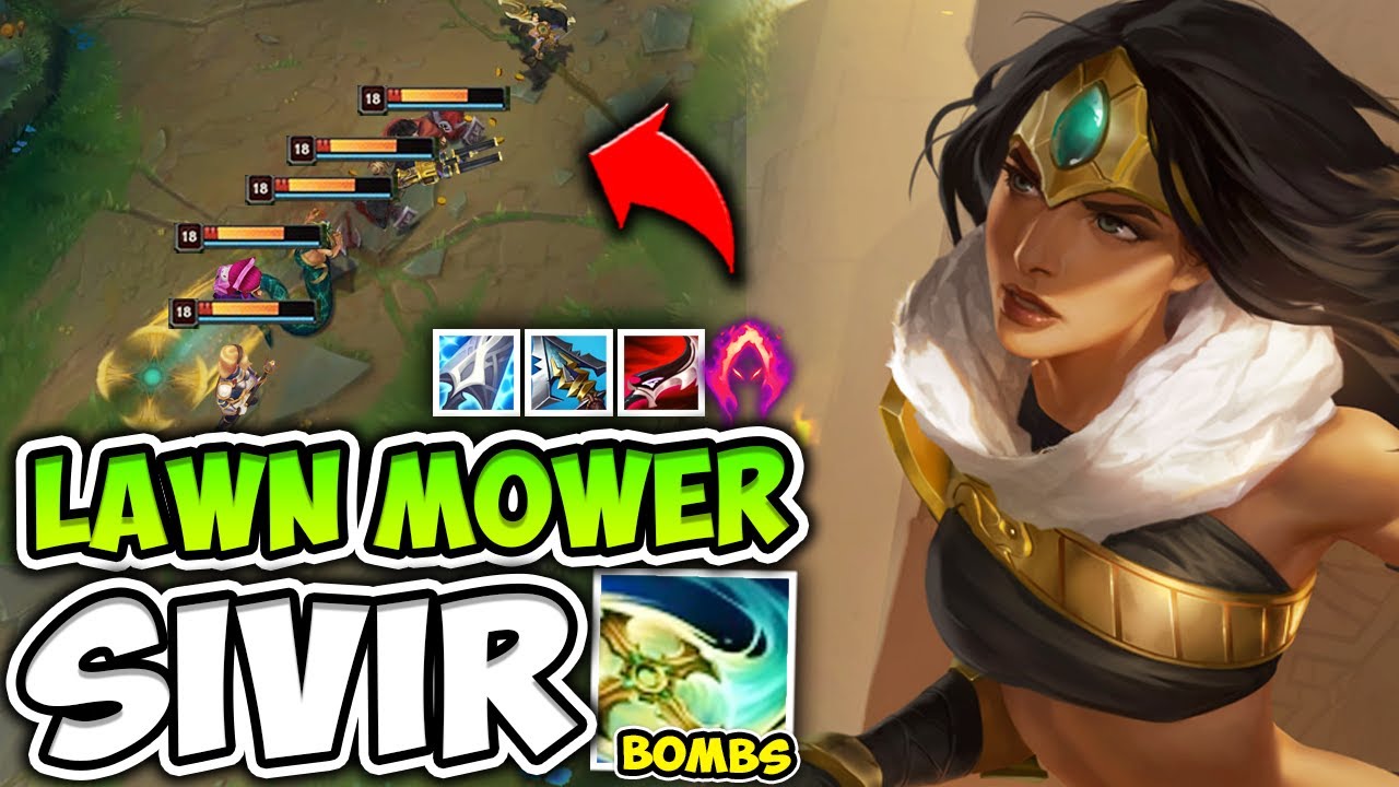 WTF?! CUT THROUGH HEALTH BARS WITH ONE SIVIR Q! (THIS IS UNFAIR) - League of Legends