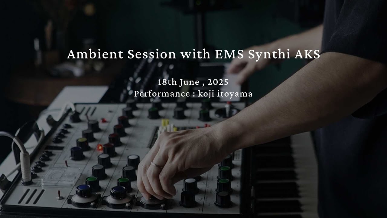 Ambient Session with EMS Synthi AKS (and KORG minilogue xd)