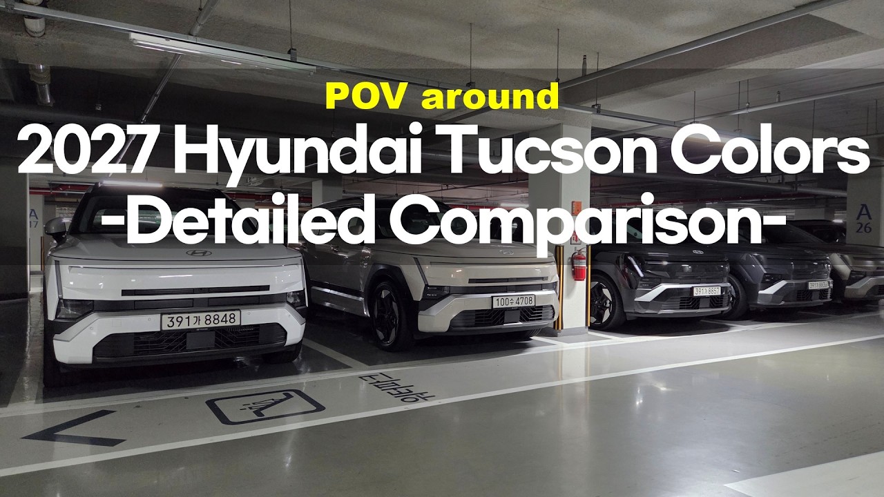 2027 Hyundai Tucson Colors - Detailed Comparison