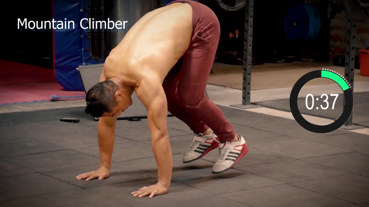 Entrenamiento de Cardio + abdominales | CROSSFIT EN CASA | Montero Box Fitness