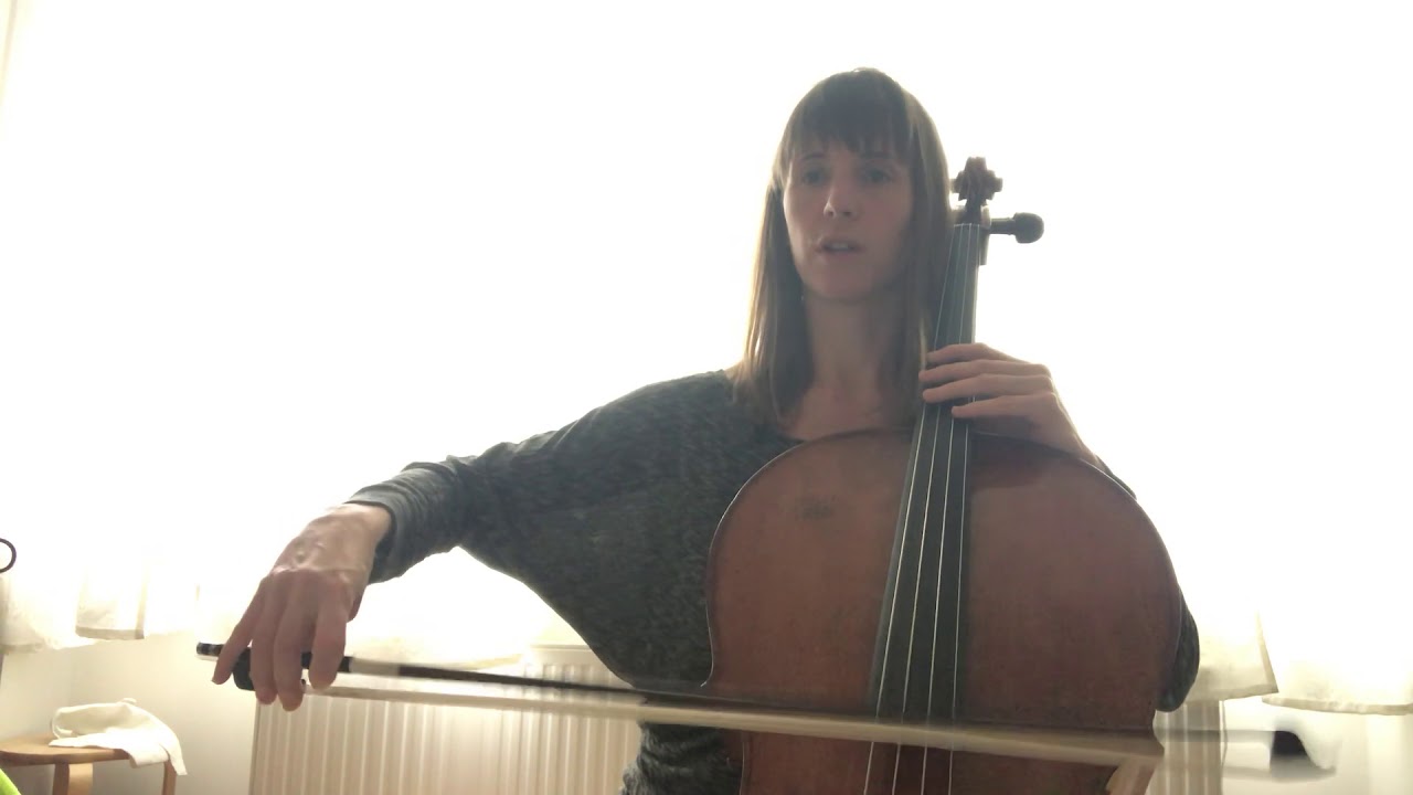 5 perc cselló 10./ spiccato
