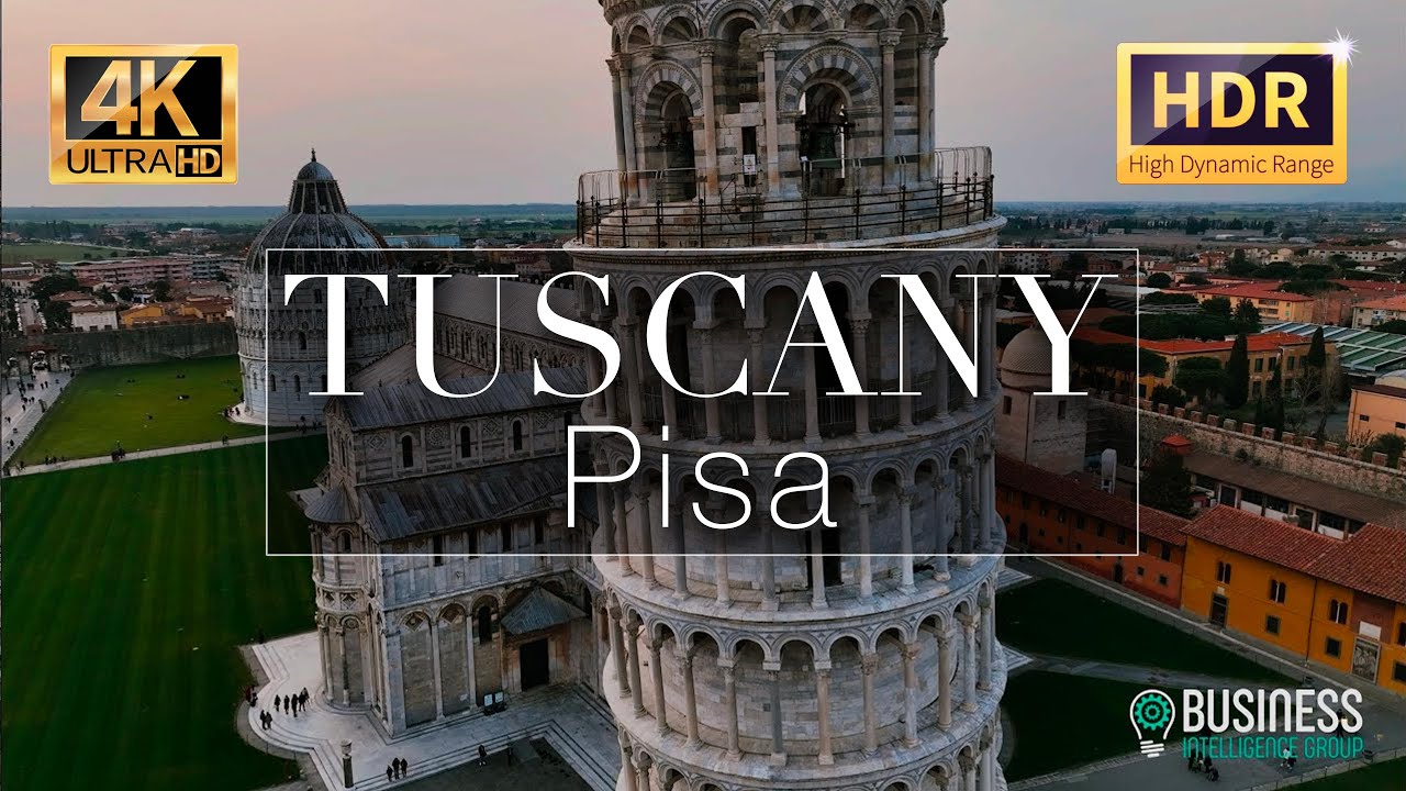 Pisa - Toscana - Italia (4K HDR)