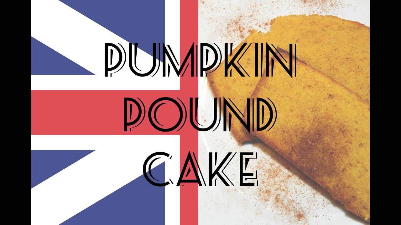 Pumpkin Pound Cake