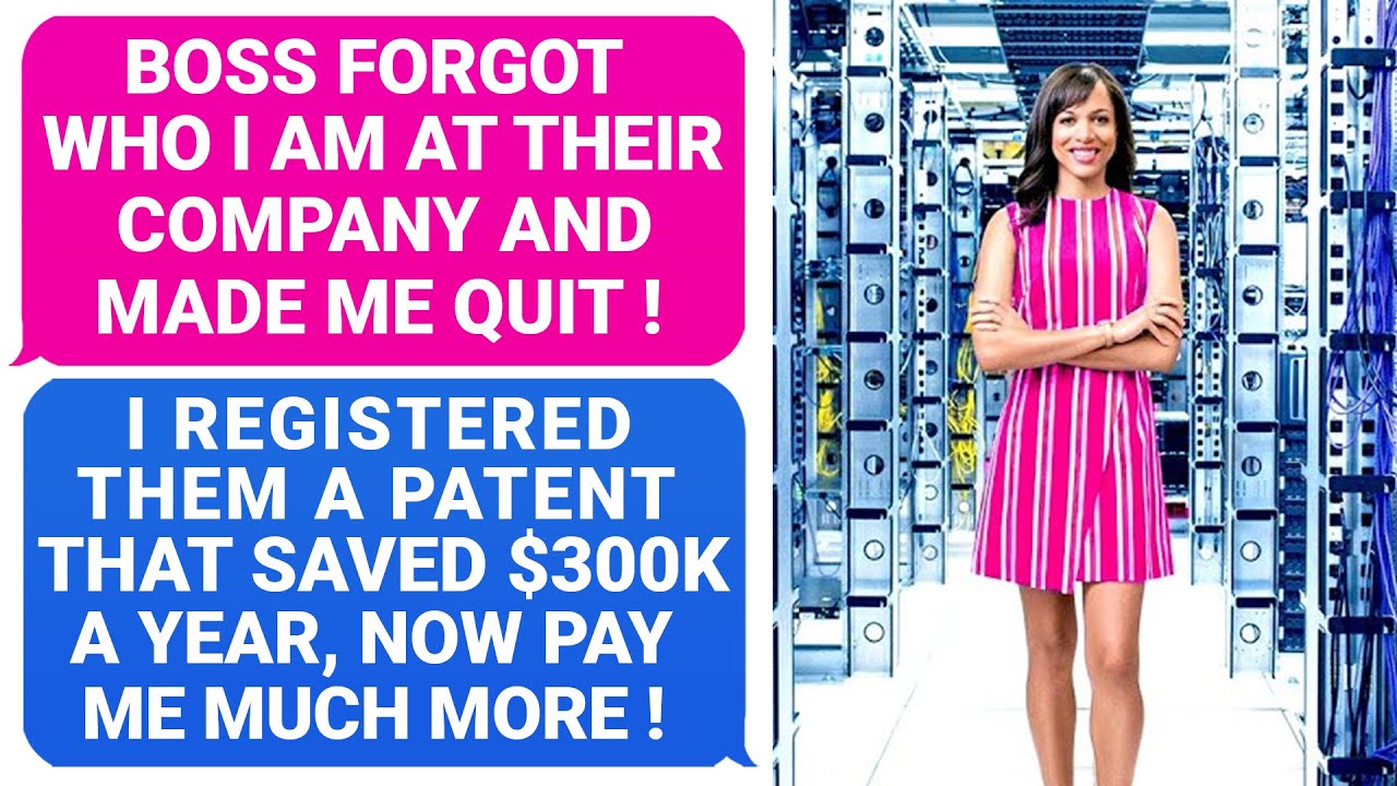 Boss Forgot Who I Am and Made me Quit! I Was Engineer Who Created a Patent That Saved Millions! r/EP