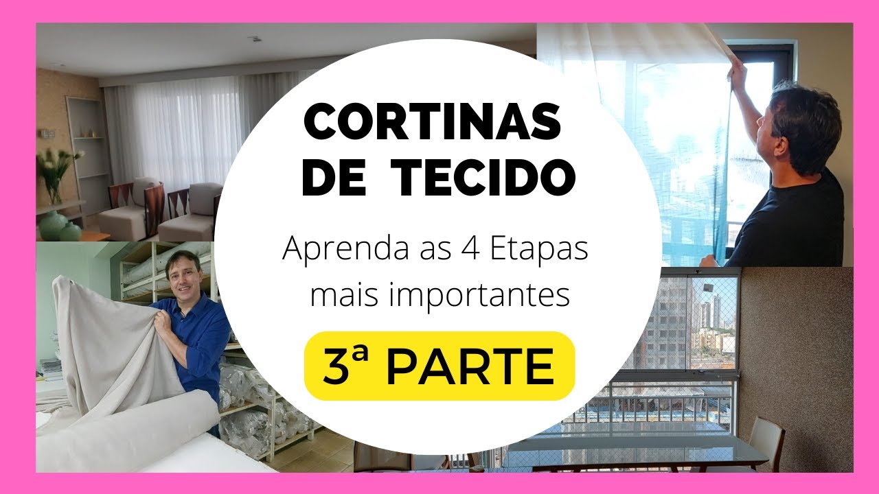 Como costurar uma Cortina de Tecido Modelo Wave