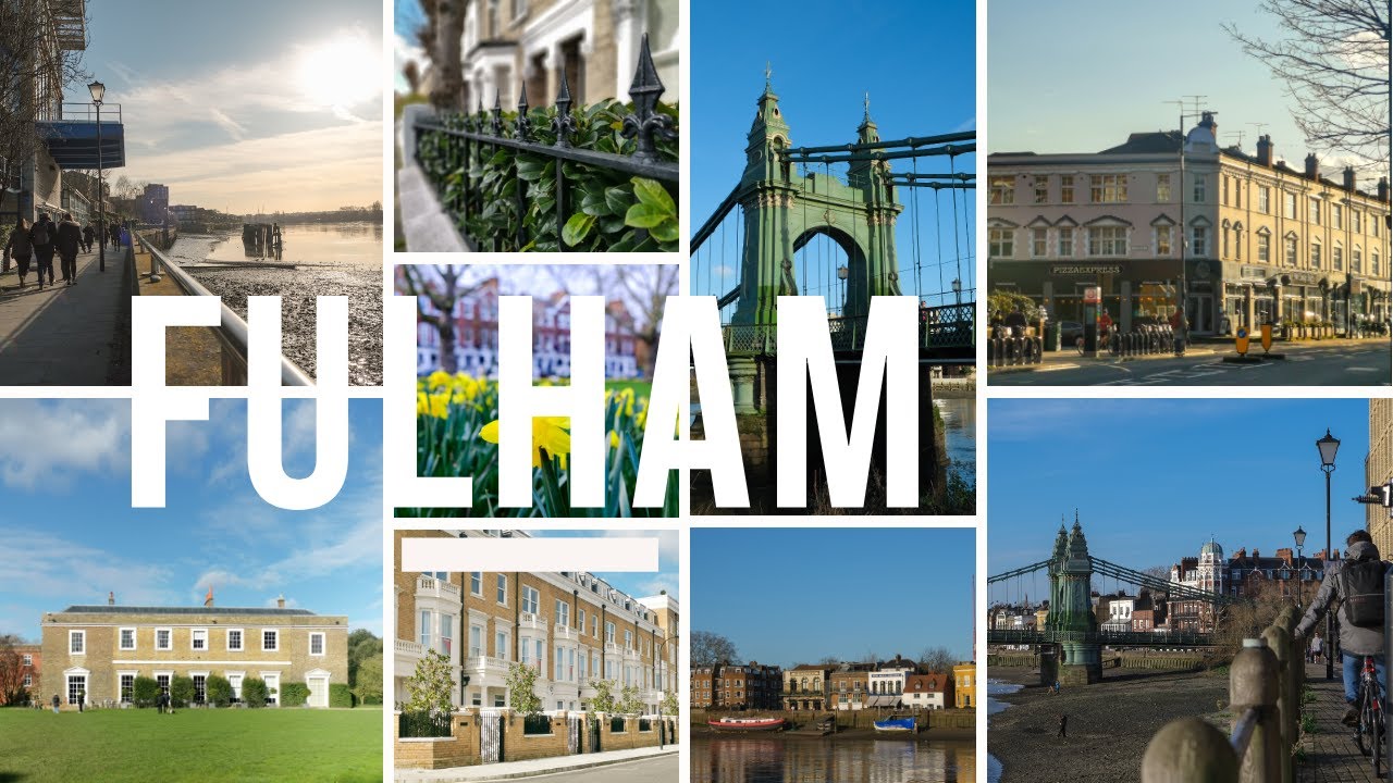 Made in Fulham - Fulham, Bishop's Park, Hammersmith Bridge and River Thames